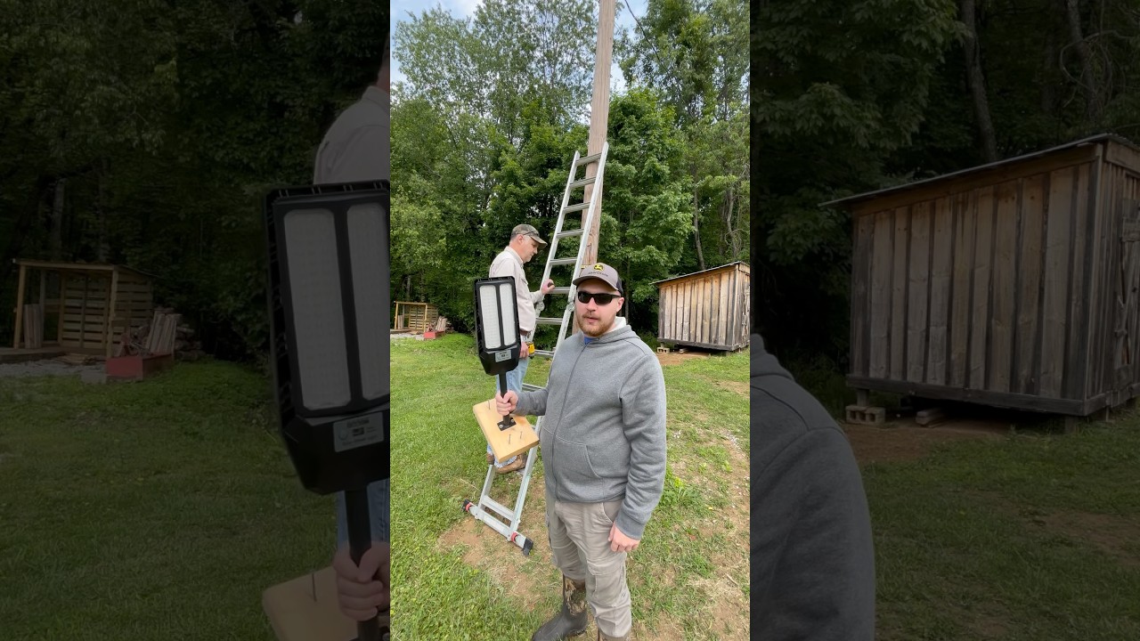 Installing the AdeWalk 5000W Outdoor Solar Street Lights