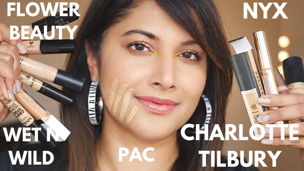 TOP 13 CONCEALERS FOR BROWN- INDIAN SKIN| AFFORDABLE TO HIGH END | BEST MAKEUP 2019