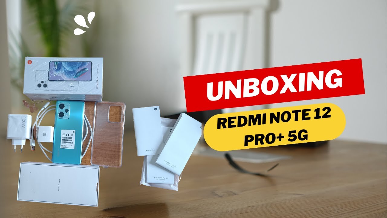 XIAOMI REDMI NOTE 12 PRO + 5G UNBOXING @xiaomi What's in it