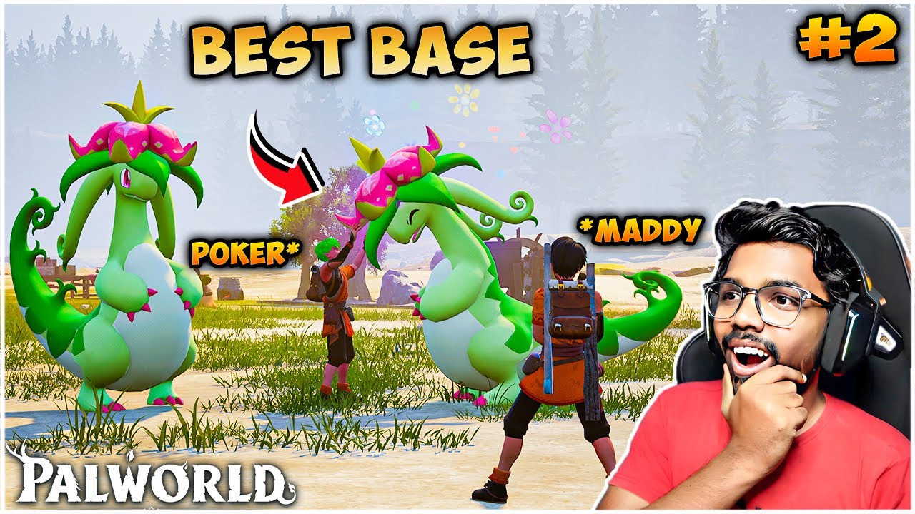 BEST BASE 😁 | PALWORLD Multiplayer | Ep 2 | Maddy Telugu Gamer