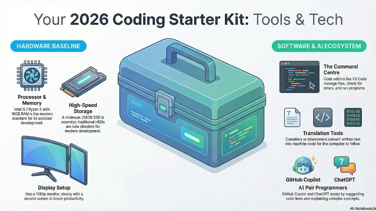 YOUR 2026 CODING STARTER KIT: TOOLS & TECH