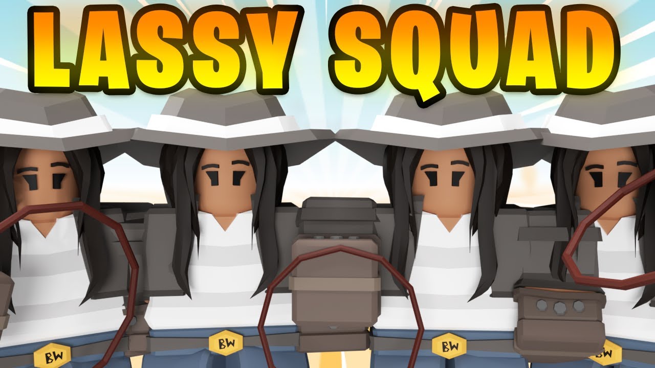 The NEW Lassy Squad Is OVERPOWERED... (Roblox Bedwars)