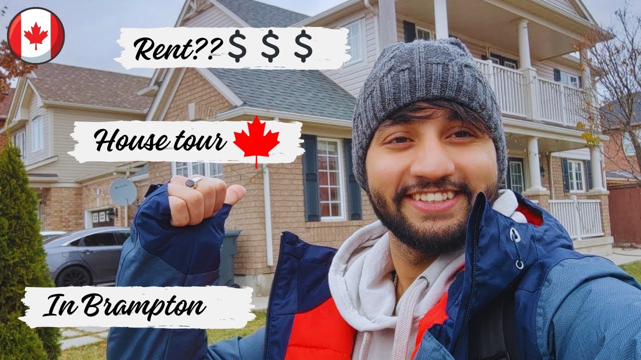Complete House tour🏡 in Brampton, Canada🇨🇦| Accommodation Rent💵 in Canada as a Student🍁.
