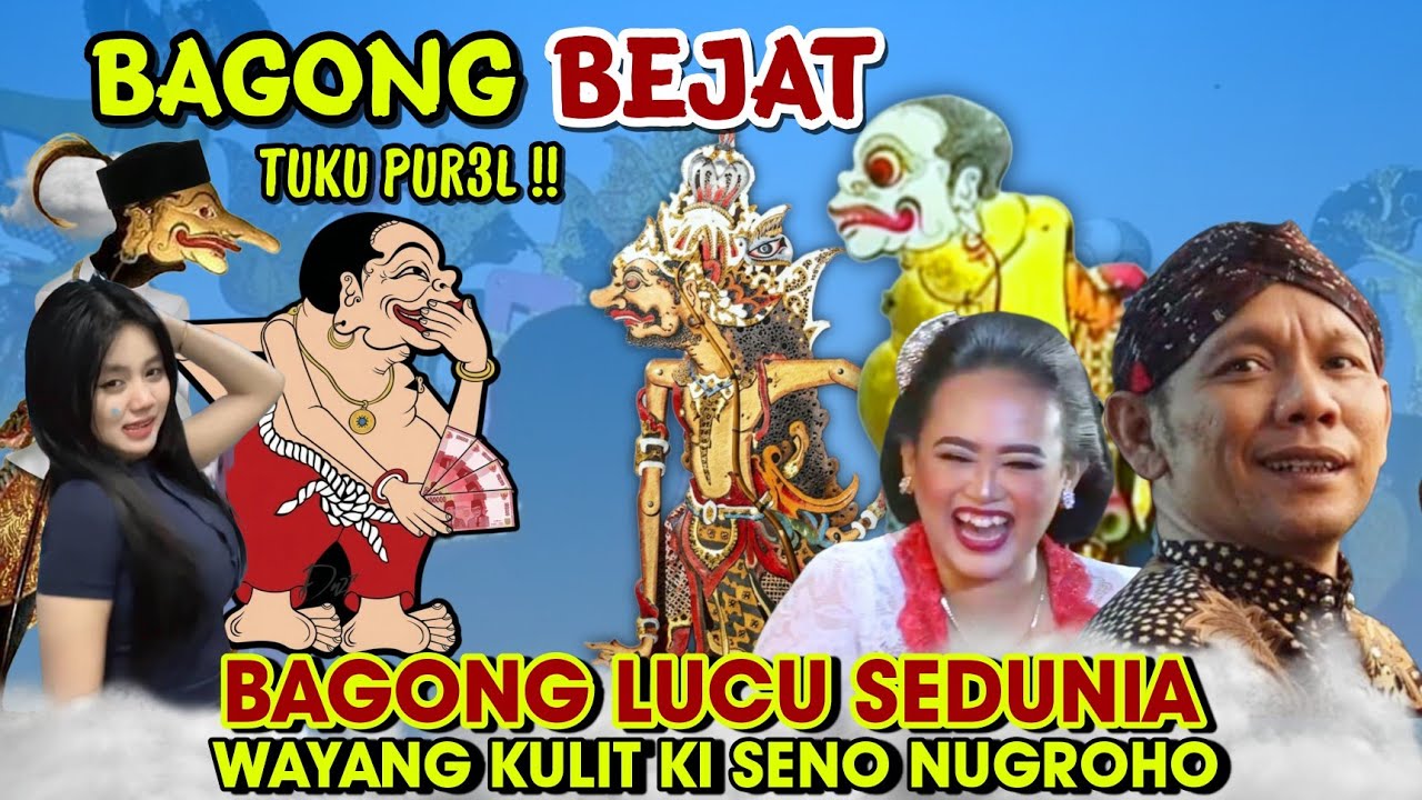 Wayang Kulit Lucu Sekali 🔥!! Bagong tuku Pur3l, Langganan ning sarkem 🤣 | Wayang Ki Seno Nugroho
