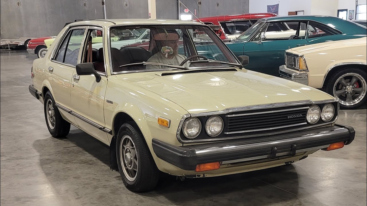 Обзор классического автомобиля - Honda Accord 1981 года выпуска.