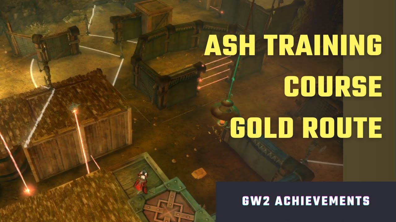 GW2 Grothmar Valley - Ash Training Course Gold Chest Route