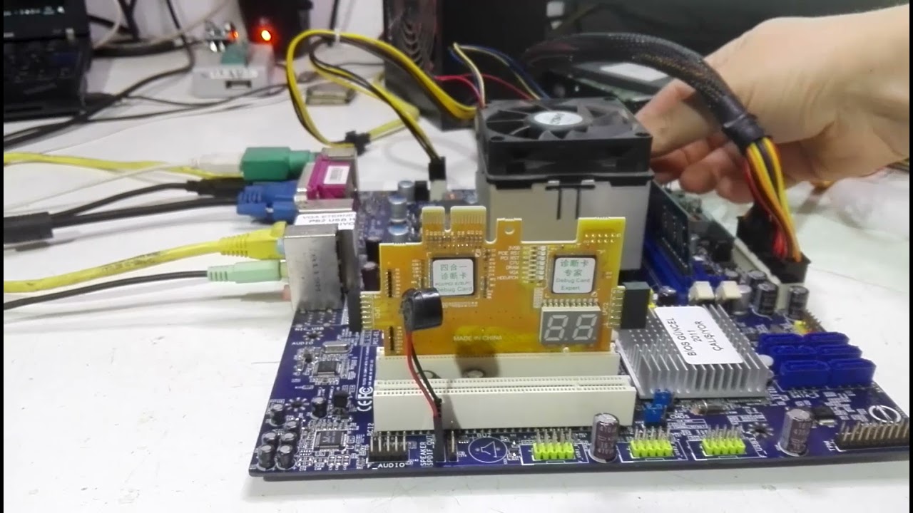 PC Anakart Arıza Tesbit Ve Test Cihazı Tanıtımı.
