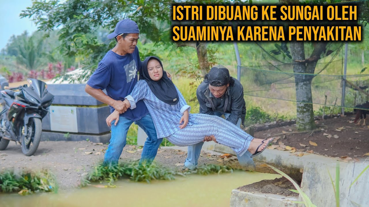 ISTRI DIBU4N9 KE SUNGAI OLEH SUAMINYA KARENA PENYAKITAN !! FILM INSPIRASI 