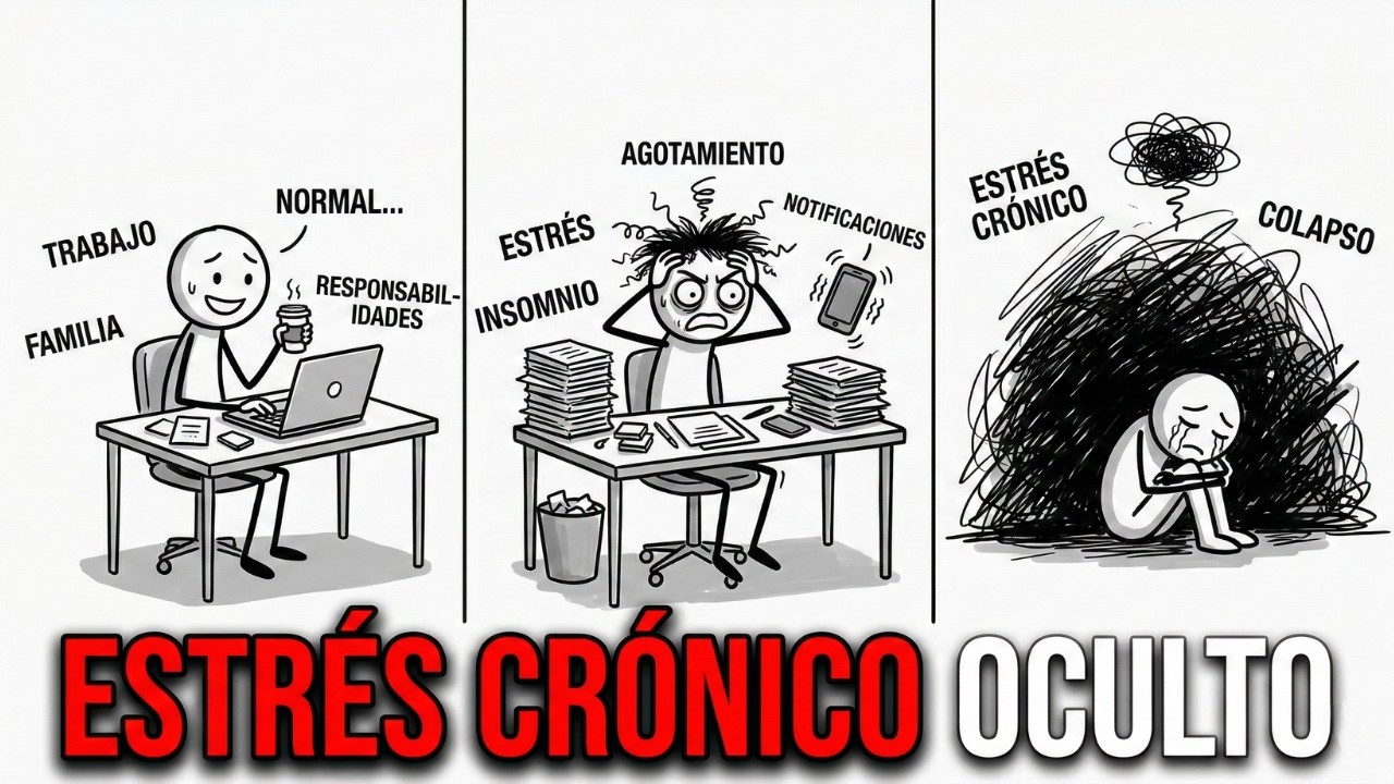 7 HÁBITOS “NORMALES” que en realidad son SEÑALES de ESTRÉS CRÓNICO psicología