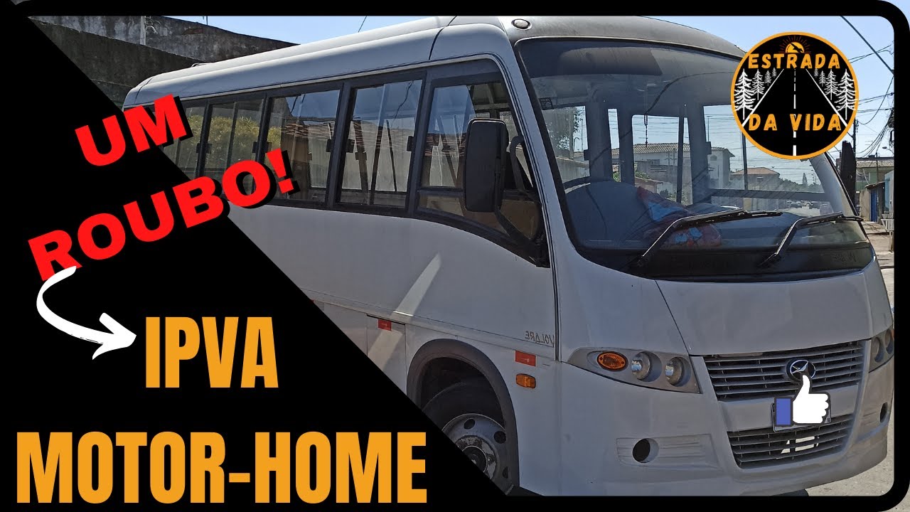 IPVA DE MOTOR-HOME NO BRASIL É UM ROUBO! Olha a diferença de valor cobrado depois de feita a mudança