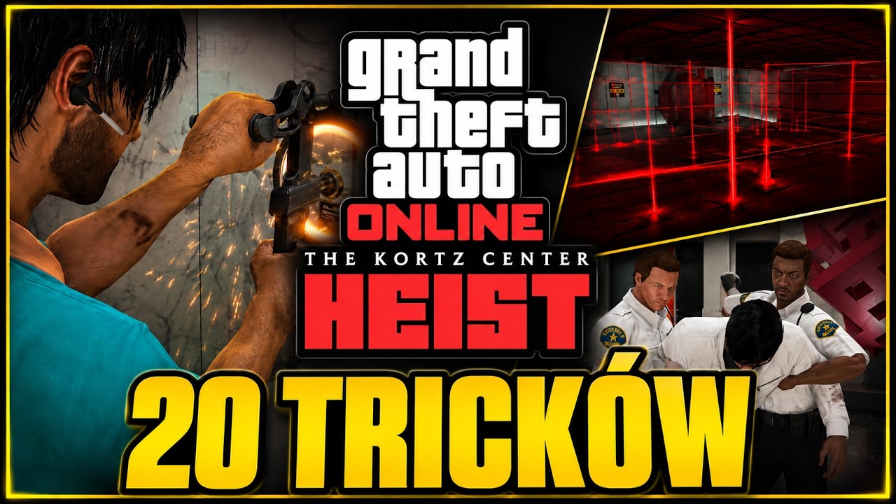 20 TRICK&Oacute;W NA NAPADZIE KORTZ CENTER W GTA ONLINE