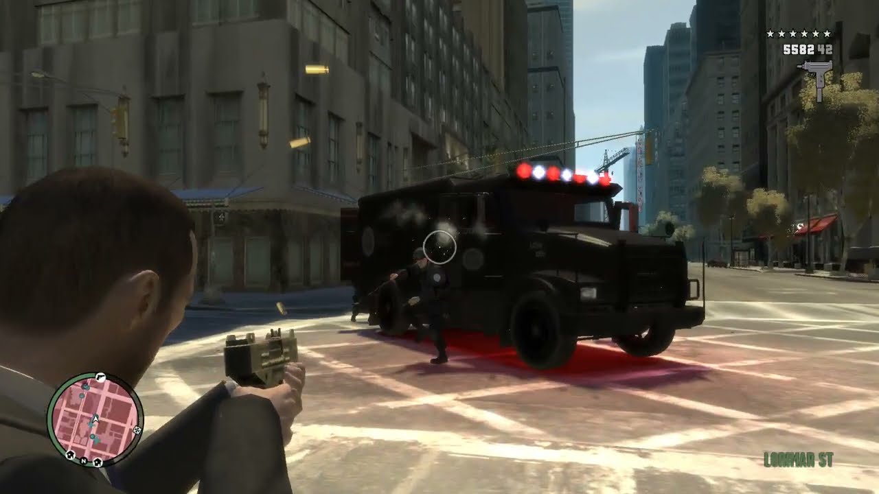 GTA 4 - Niko vs Russian Mafia: Liberty City Warzone + Six Star Escape