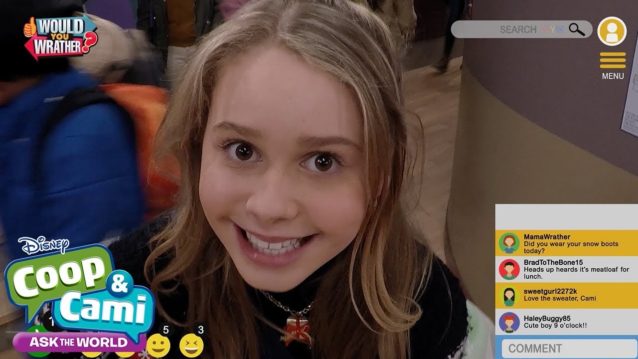 Cami's Holiday Drive | Coop & Cami Ask the World | Disney Channel