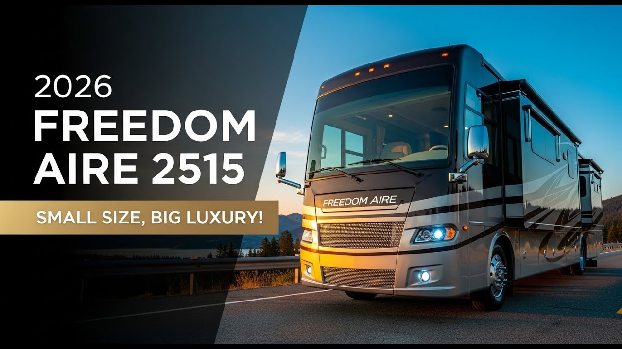 2026 Newmar Freedom Aire 2515 &ndash; Small RV, BIG Luxury! Ultimate Compact Motorhome Tour 🚐✨