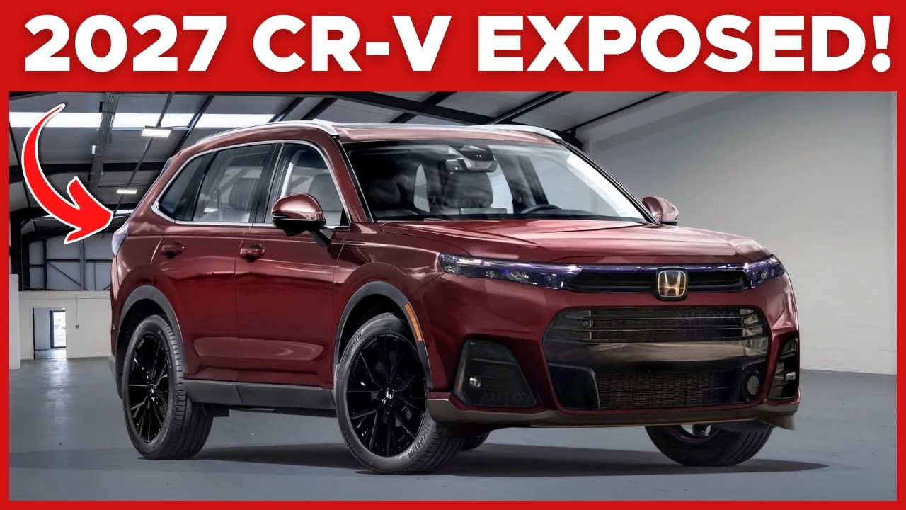 Подтверждено появление Honda CR-V 2027 года! Что нам известно на самом деле, а не слухи.