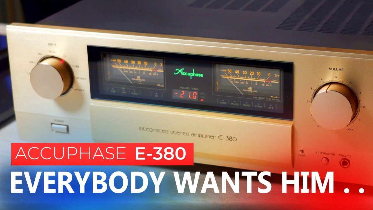 Japanese Miracle – Accuphase E-380 | Legendary Integrated Stereo Amplifier!
