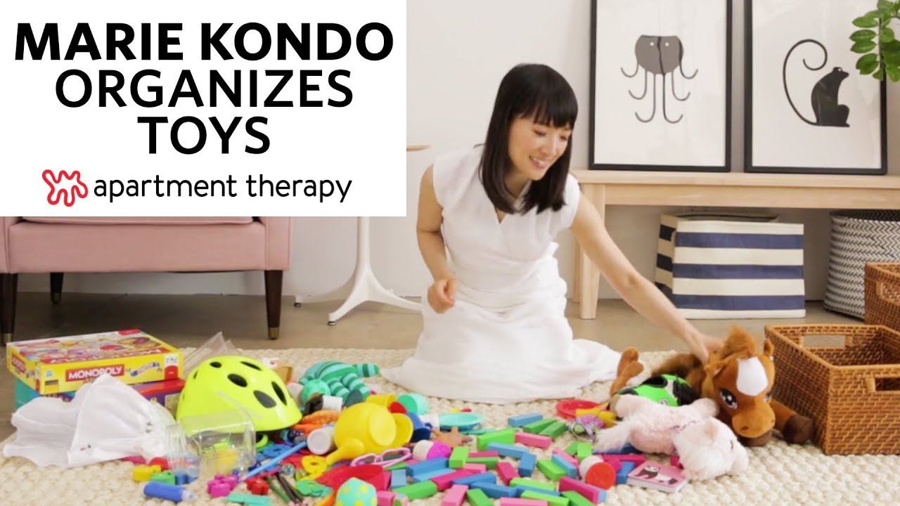 Marie Kondo Organizes Toys | Apartment Therapy