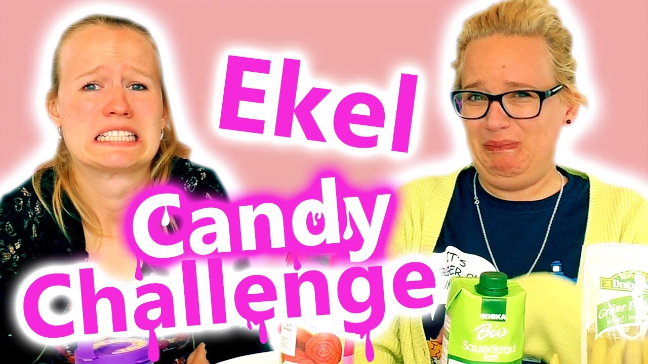 CANDY CHALLENGE?! Eklige Sachen essen mit Eva & Kathi | Uns wird schlecht: Eklige Bohnen, Pick up!