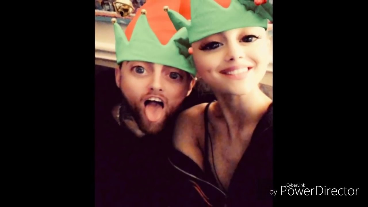 ARIANA GRANDE AND MAC MILLER CHRISTMAS 2017