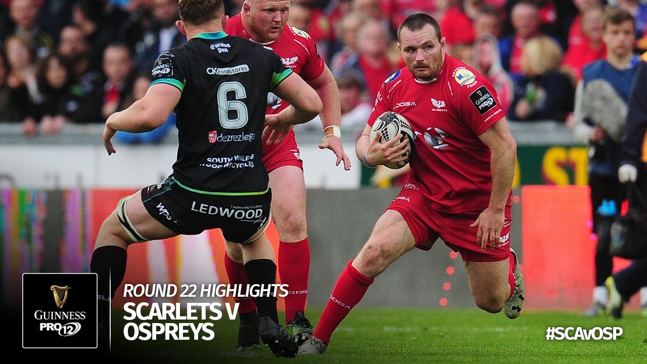 Round 22 Highlights: Scarlets Rugby v Ospreys Rugby | 2016/17 season