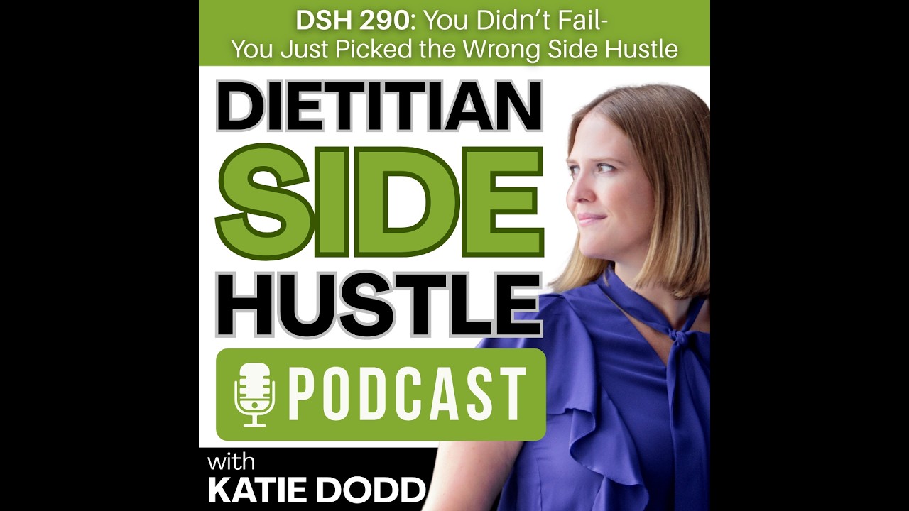 DSH 290-You Didn't Fail  You Just Picked the Wrong Side Hustle