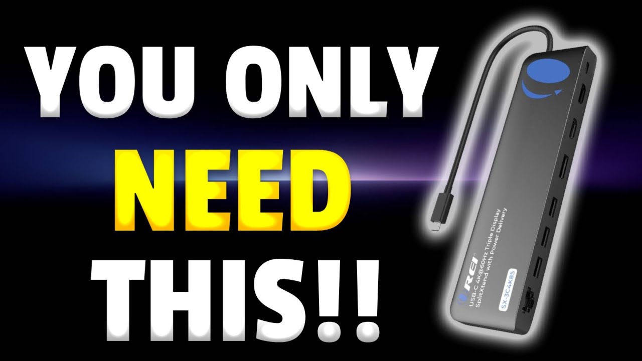 You'll NEVER Want Another USB Hub Again!? | OREI SplitExtend HDMI Extended Display Adapter Review