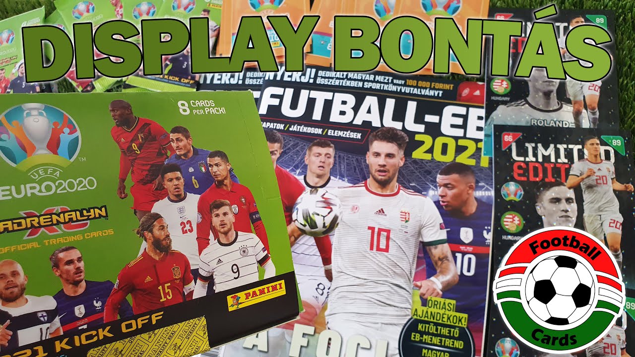 Panini Adrenalyn XL UEFA Euro 2020 - 2021 Kick Off Display 24x Csomag | Bontás + Nyereményjáték