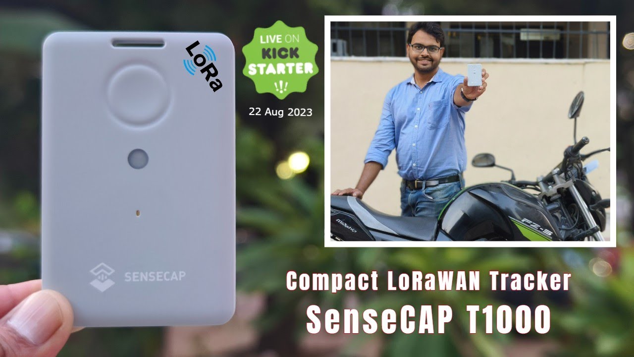 Credit Card Size  LoRaWAN Tracker -  SenseCAP T1000