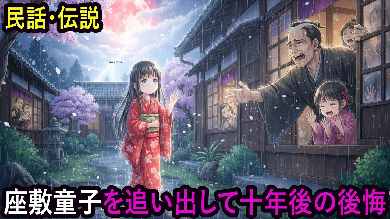 座敷童子が宿る家を離れた家族、十年後に知った深い後悔 | 野談 | 伝承 | 昔話 | 説話 | 民話