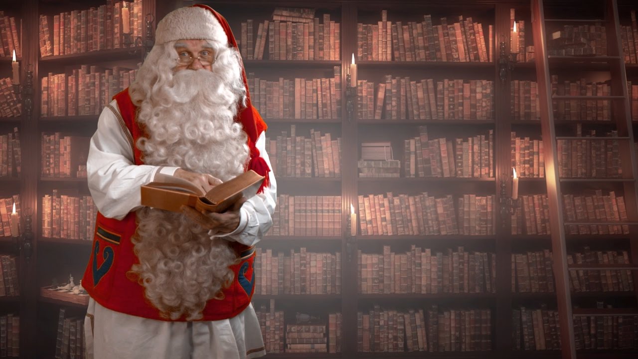 Mensagem vídeo do Papai Noel para crianças 😍🎅 Saudação do Pai Natal na Finlândia Lapônia Santa Claus