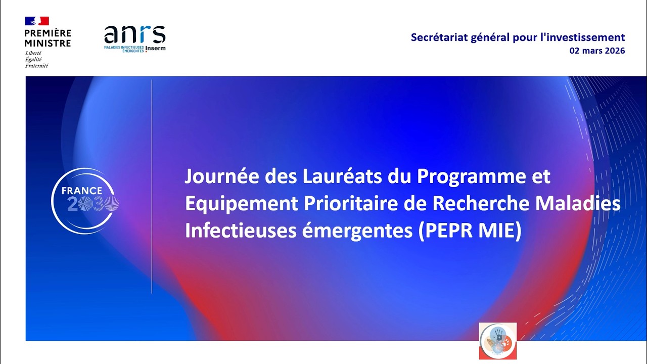 Biosécurité, Europe et conclusion - Journée des lauréats PEPR MIE 2026