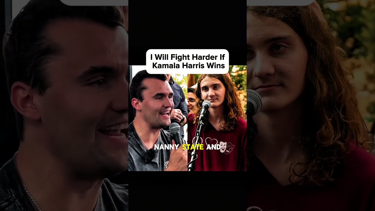 Острая политическая дискуссия #charliekirk #дебаты #trump #kamalaharris