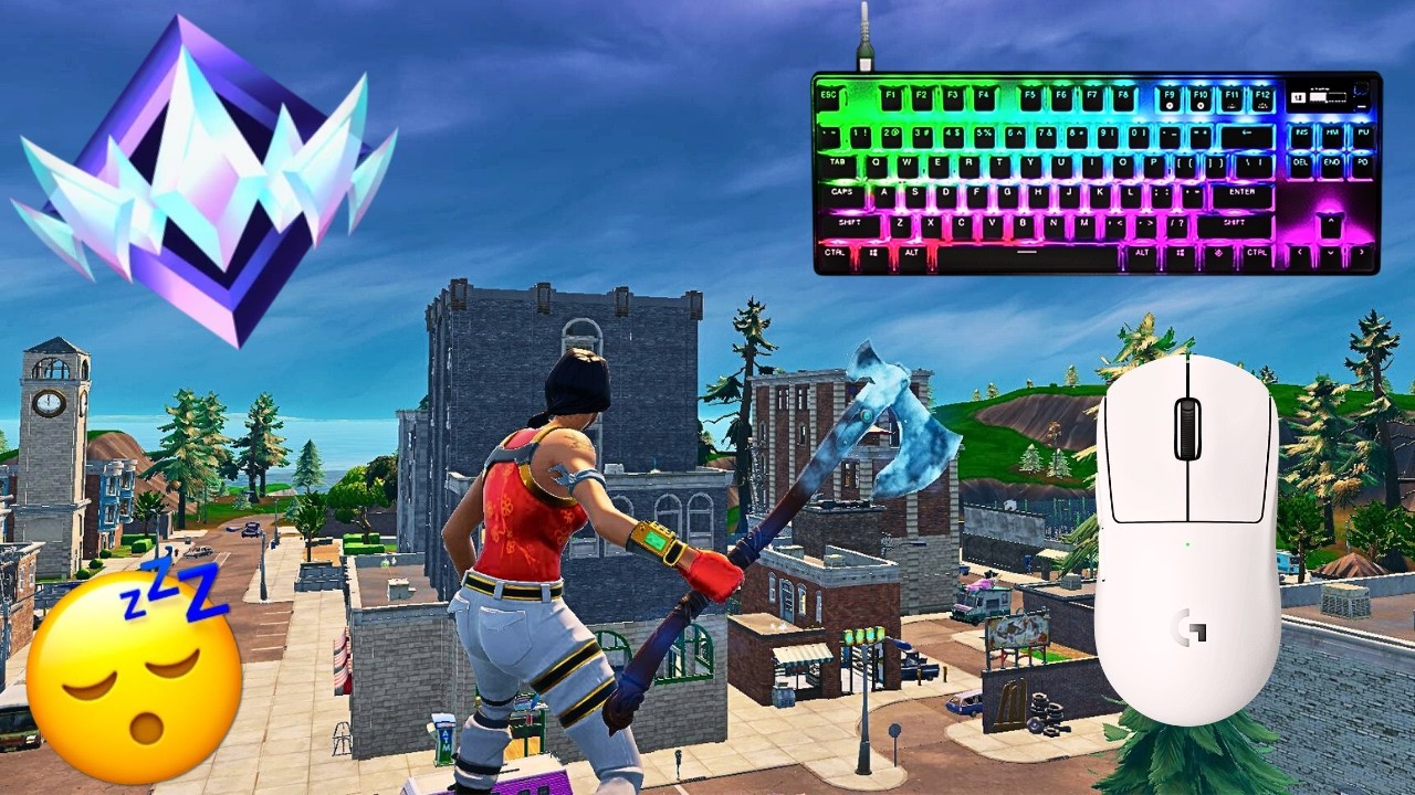 SteelSeries Apex Pro TKL ASMR 😴 Fortnite OG Ranked Reload 🏆 Satisfying Keyboard Fortnite 240 FPS 4K
