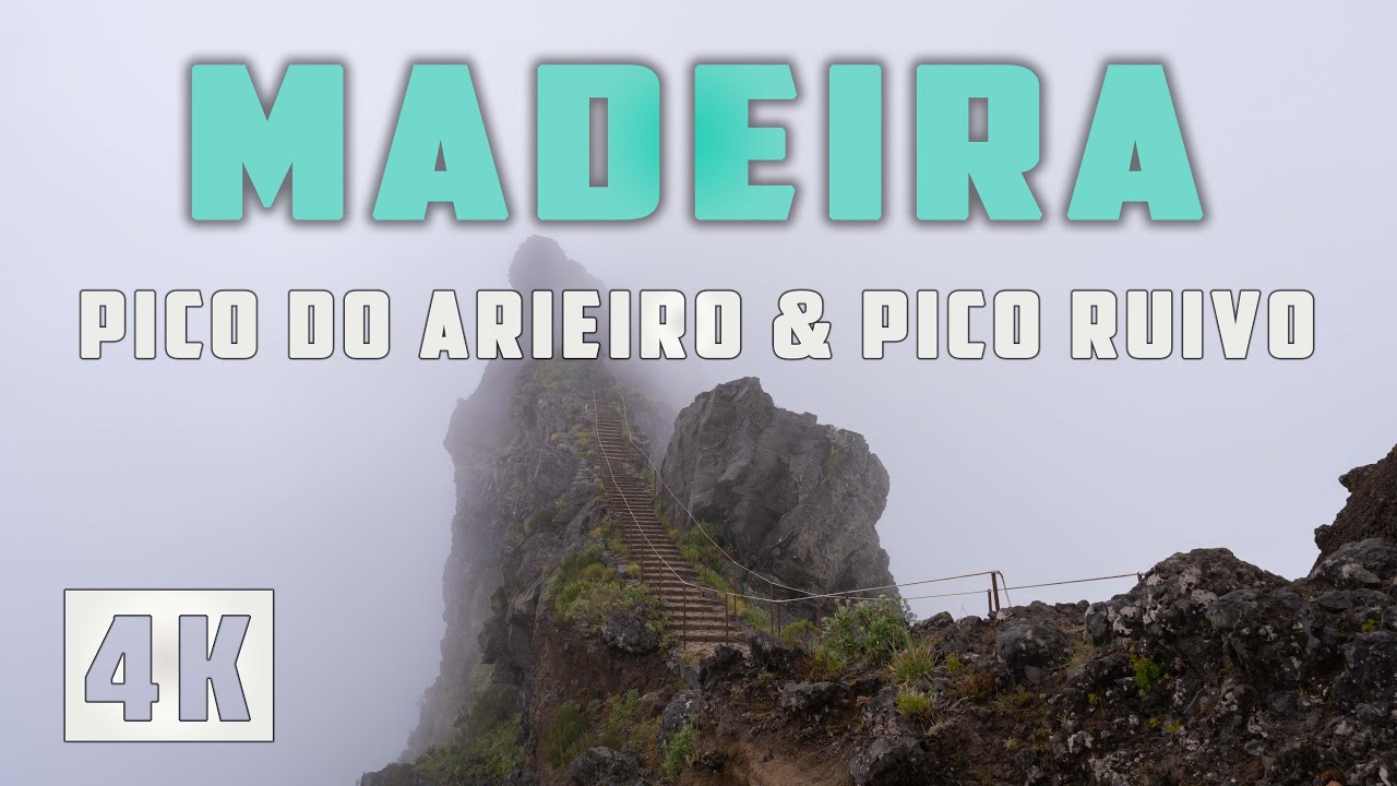 Madeira - Pico do Arieiro & Pico Ruivo Drone 4k