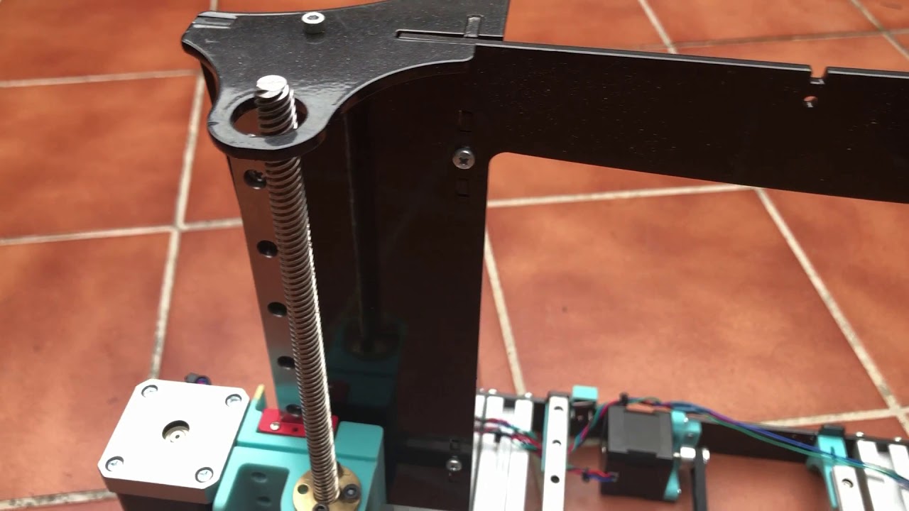 Nueva impresora 3d completa con guias lineales en un nuevo marco espectacular