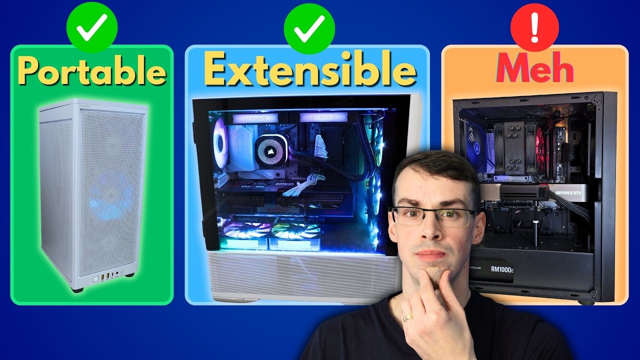 The Truth About Mini ITX, Micro ATX & ATX (After Building All 3)