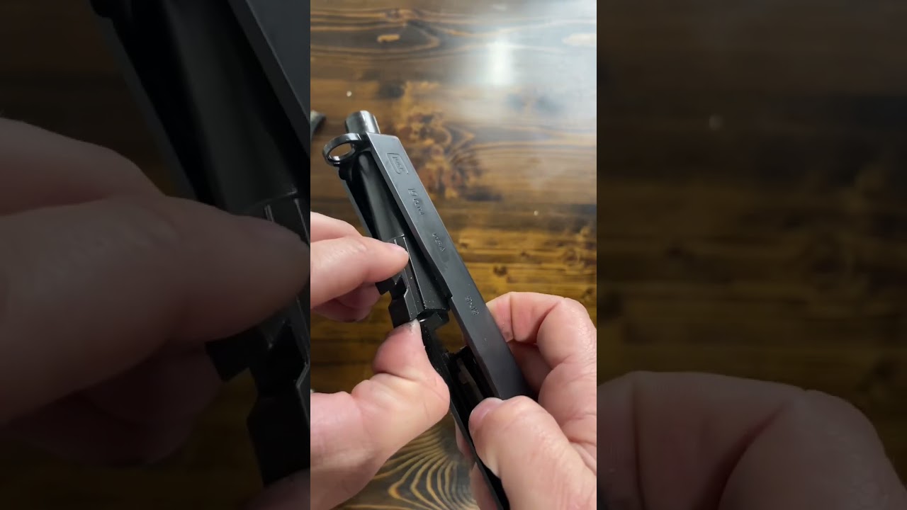 Как чистить свой Glock