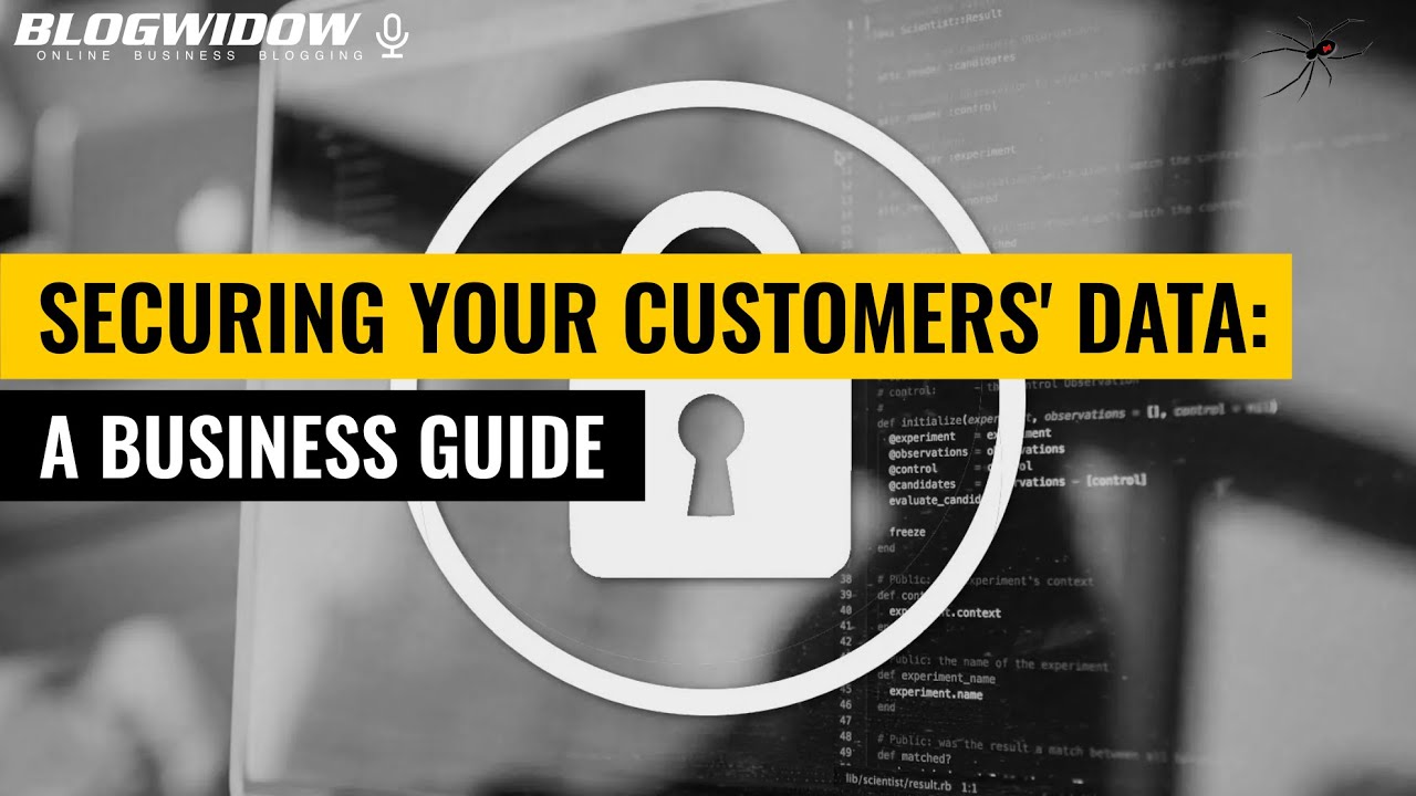 Securing Your Customers' Data: A Business Guide
