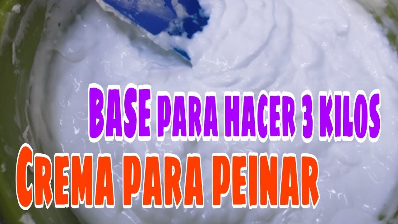 ¡Crea tu propia empresa! 🤑😎 Como hacer BASE DE CREMA PARA PEINAR solo 2 ingredientes