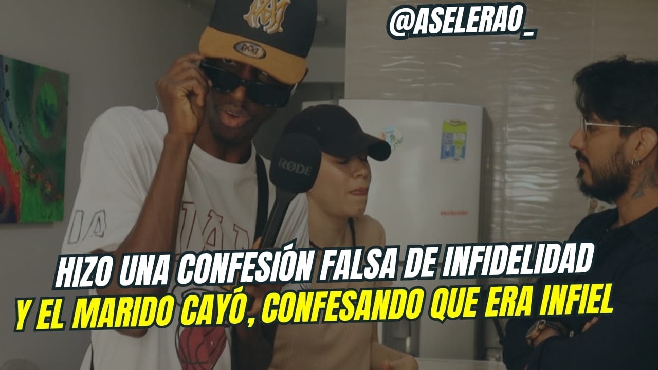 Le sacó la verdad con una mentira📲😱