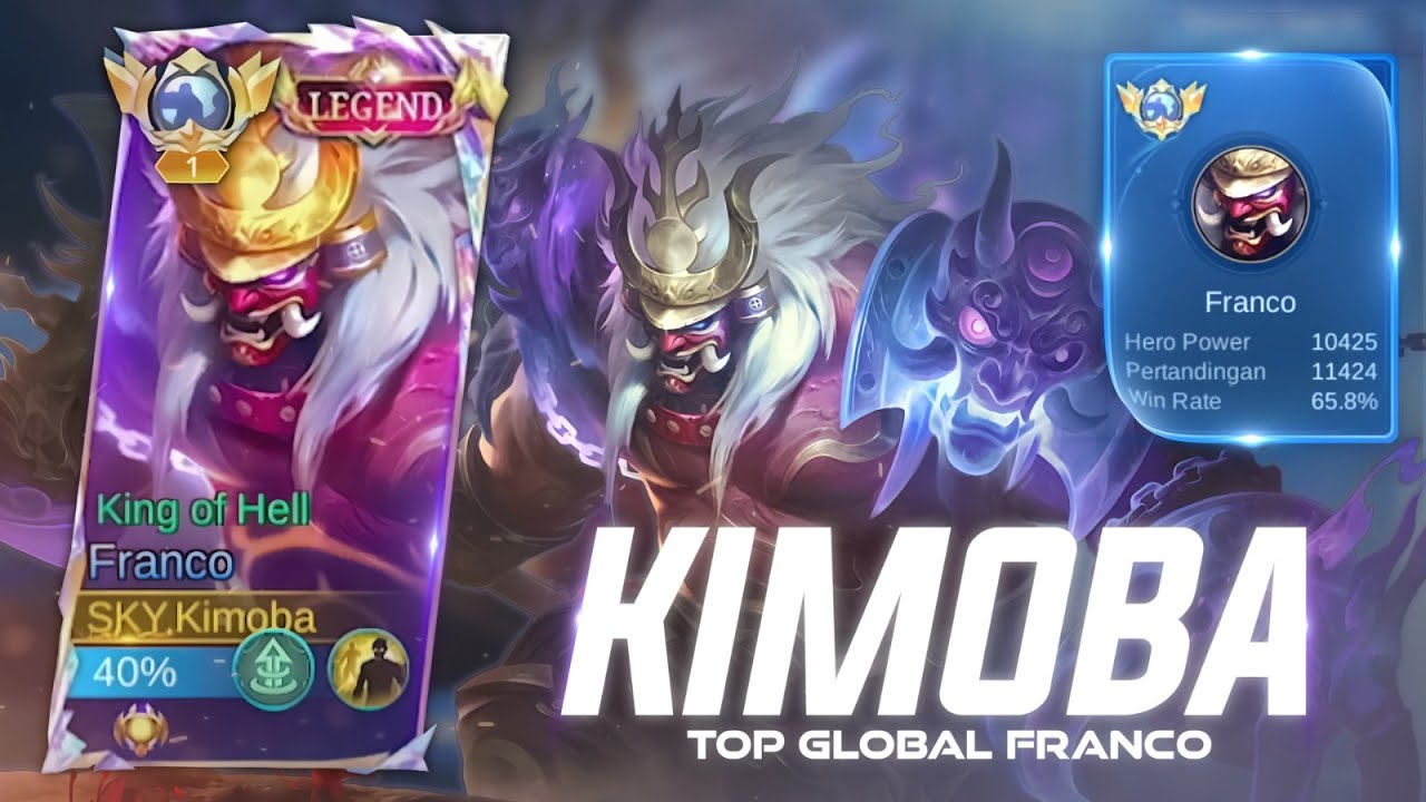 EX TOP GLOBAL 1 FRANCO!! - MLBB