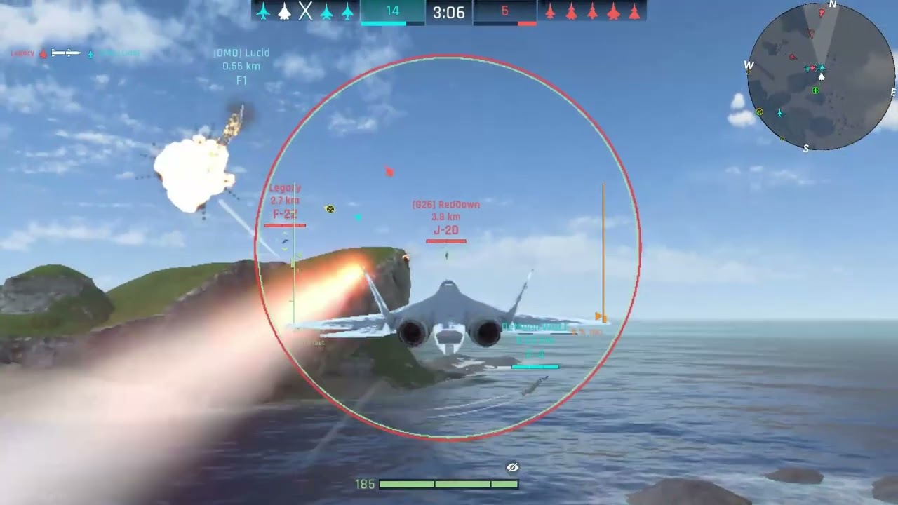 Su 57 Océano 6 Derribos
