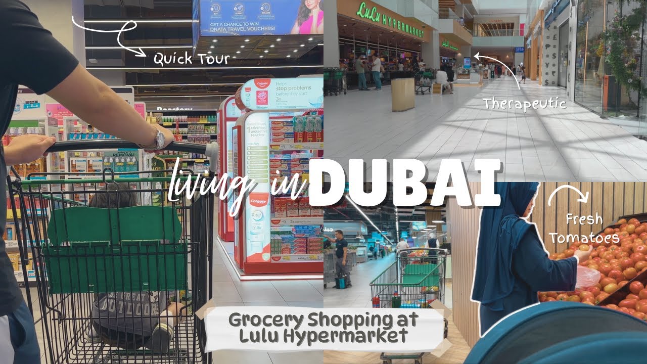 Living in Dubai: Daily Vlog | Quick Grocery Shopping at Lulu Hypermarket