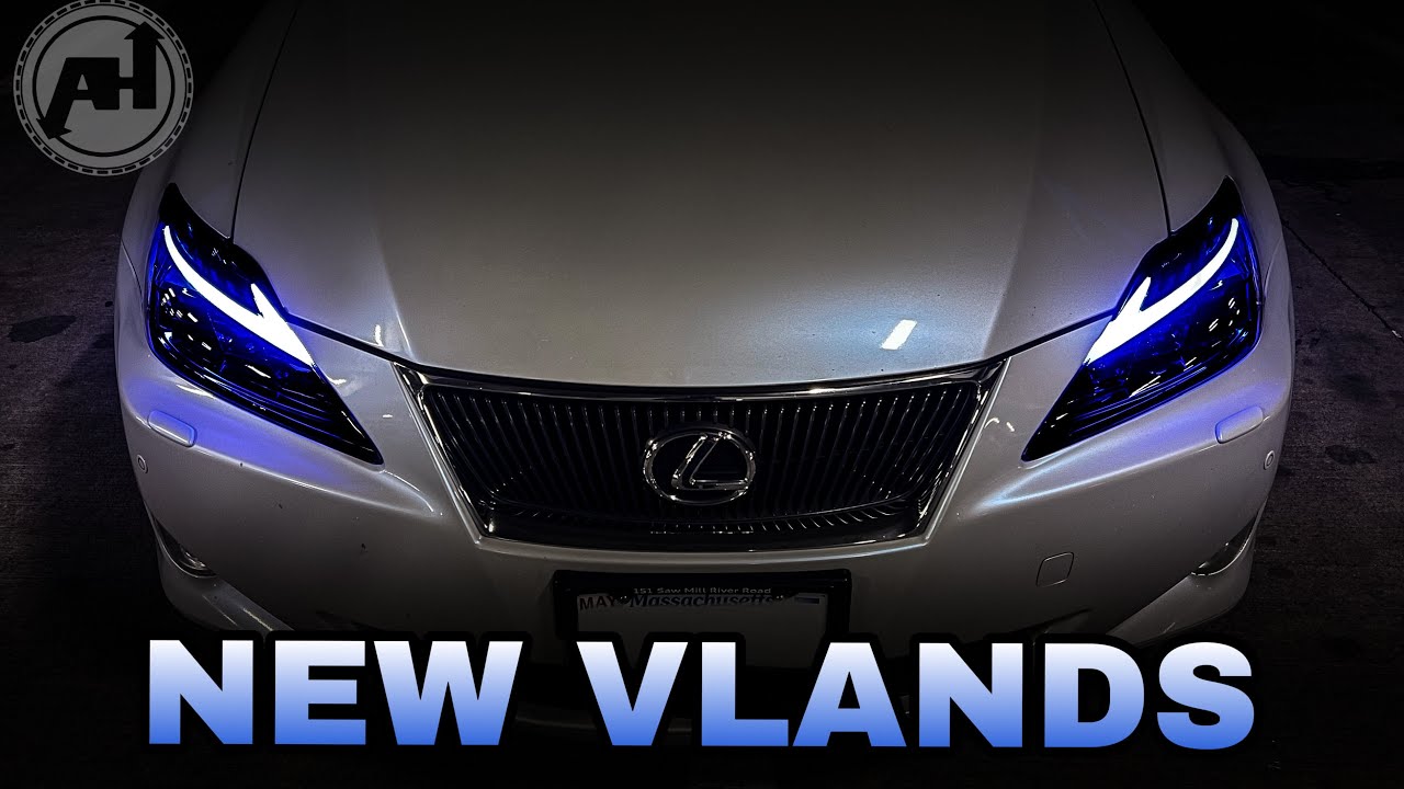 УСТАНОВКА НОВЫХ ФАРЫ VLAND НА LEXUS IS350 | Полная пошаговая установка.