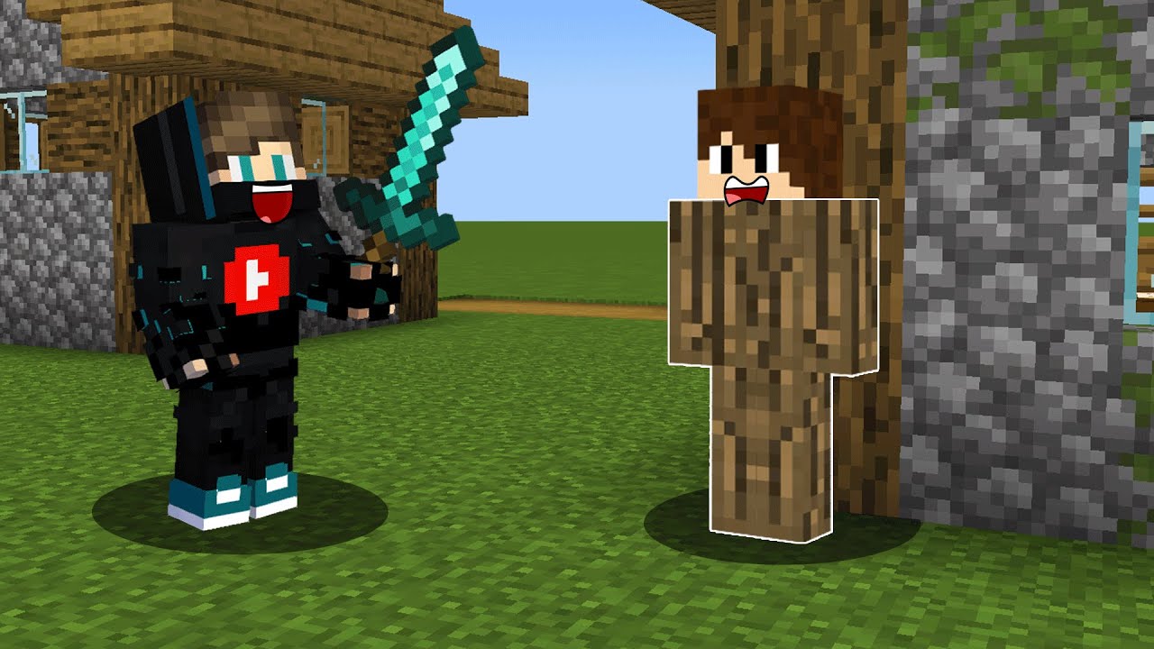 ماين كرافت : الهروب ضد الاختباء ولكن انا مختفي !!؟ 😱🔥