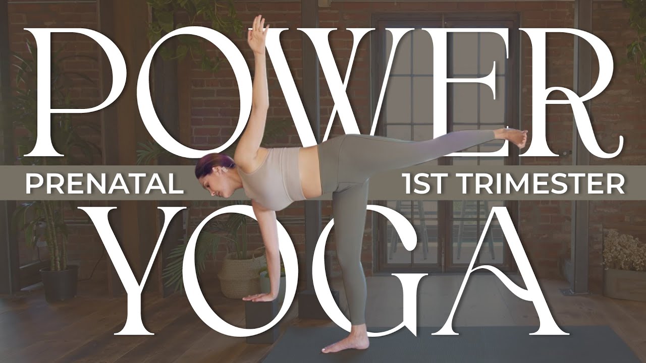 Prenatal Power Yoga First Trimester: Strengthen, Focus & Find Clarity