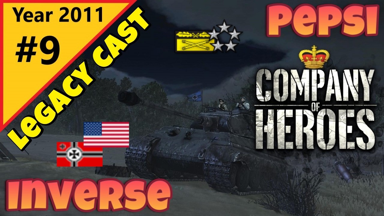 Company of Heroes | Геймплей за Тяжелого Т1! | Серия Legacy Cast #9