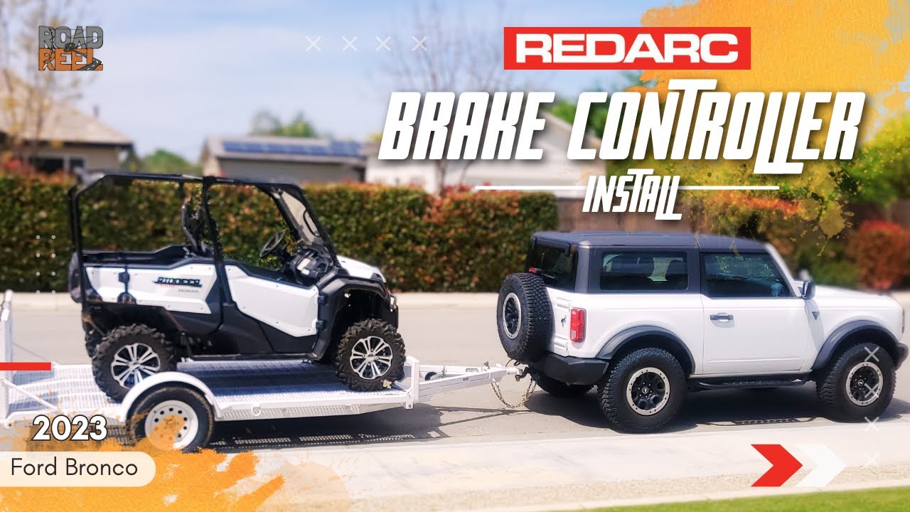 2023 Bronco REDARC Tow-Pro Elite — Проводка контроллера тормозов прицепа