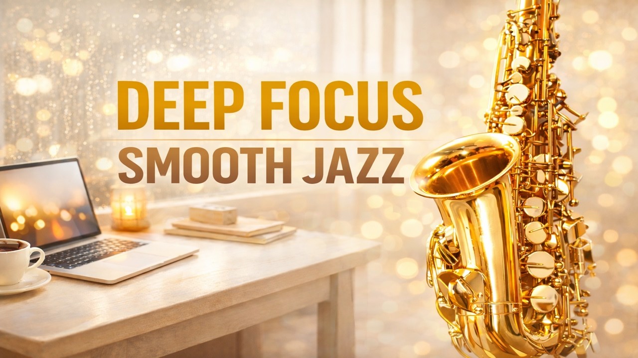 Smooth Jazz Lounge 🎷 The Perfect Music for Deep Work, Study & Relaxation