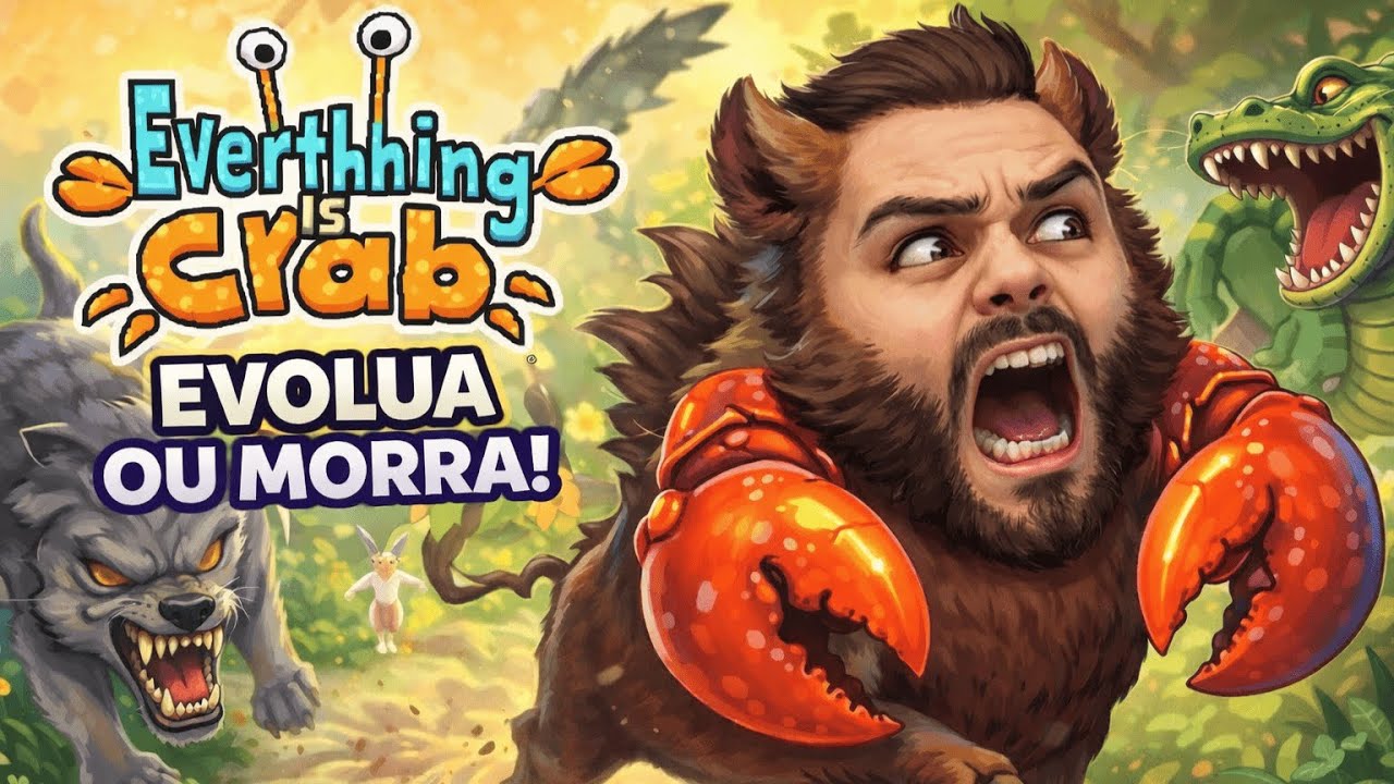 TUDO VIRA CARANGUEJO! 🦀 | Everything Is Crab